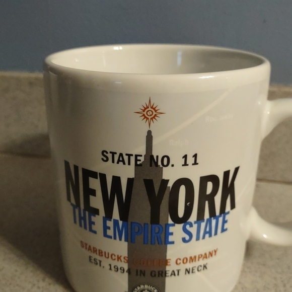 STARBUCKS New York City The Empire State Coffee MUG Cup Vtg 1999 collector - Picture 3 of 15